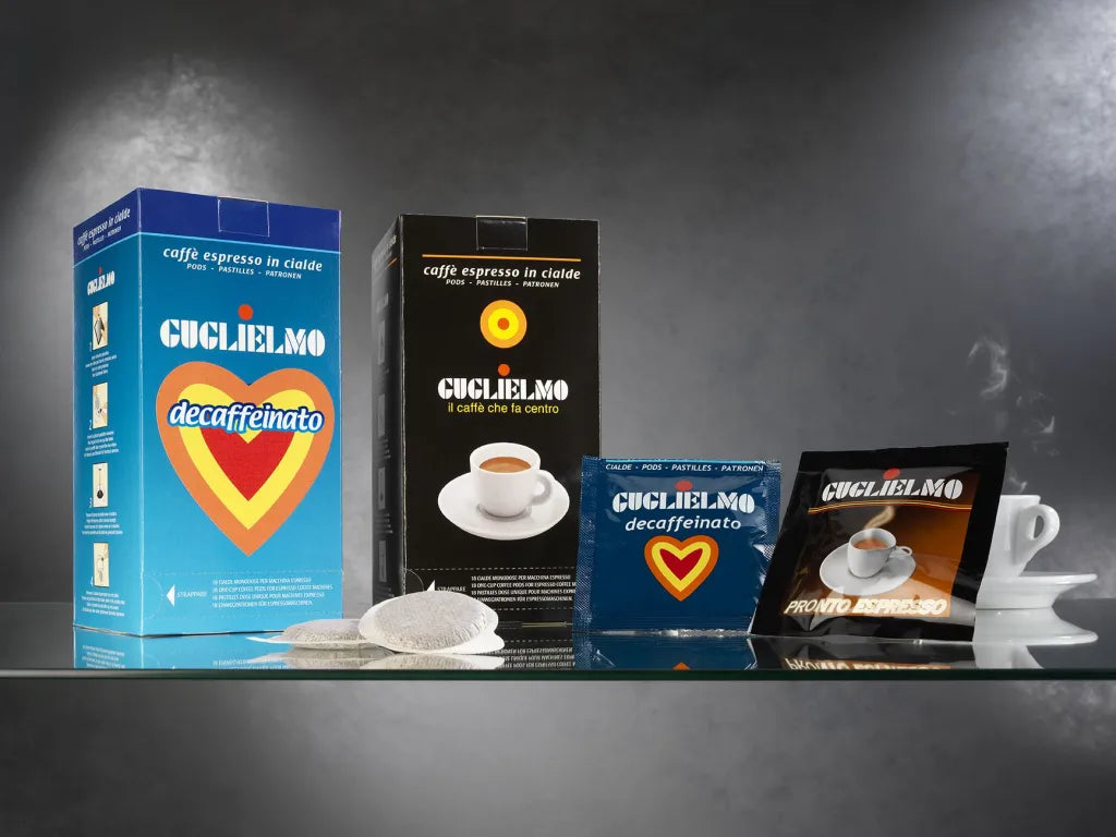 Cialde caffè Guglielmo classico - decaffeinato
