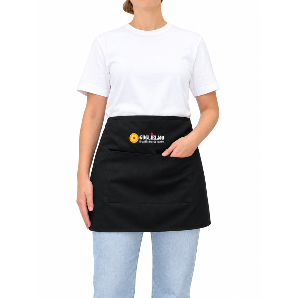 Guglielmo Kaffee-Schürze Unisex halblang