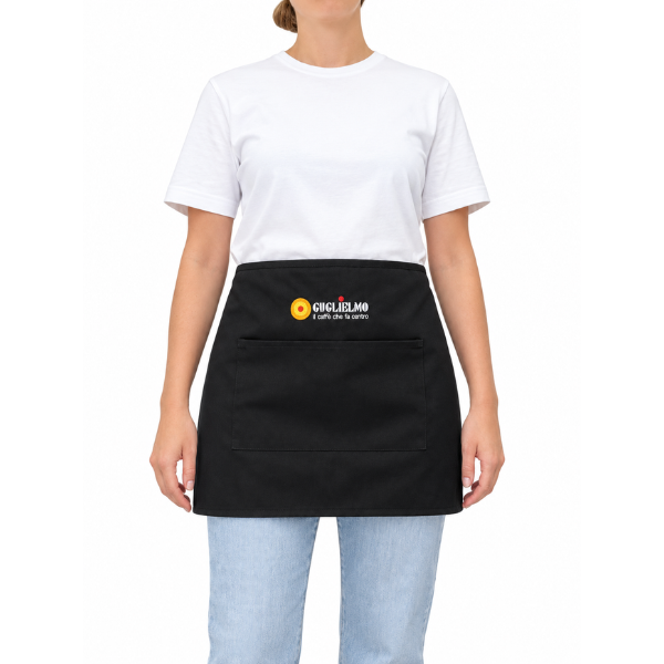 Guglielmo Kaffee-Schürze Unisex halblang