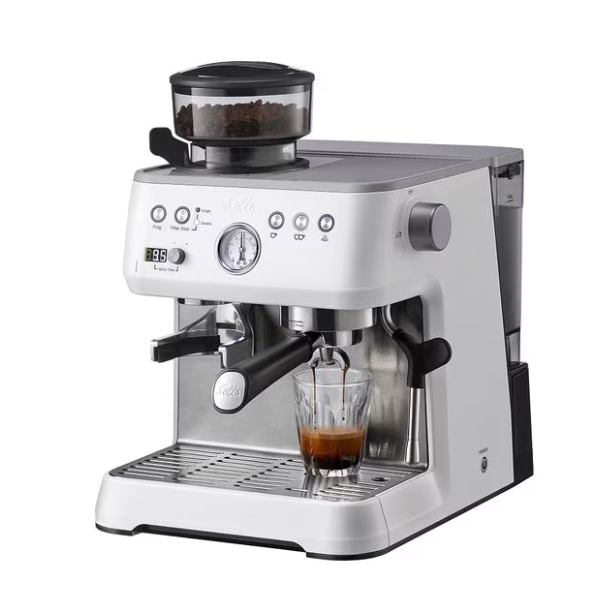 Macchina Espresso Solis Grind & Infuse Perfetta – Bianca