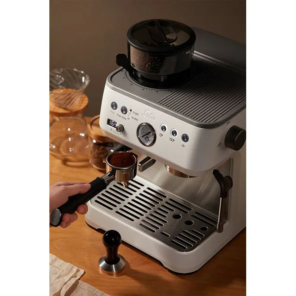 Macchina Espresso Solis Grind & Infuse Perfetta – Bianca