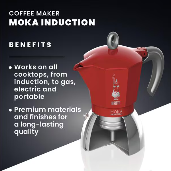 Bialetti New Moka Induktion Espressokocher