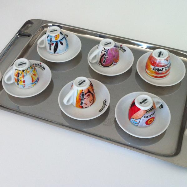 Tazzine da caffè Guglielmo Art Design 6 pz