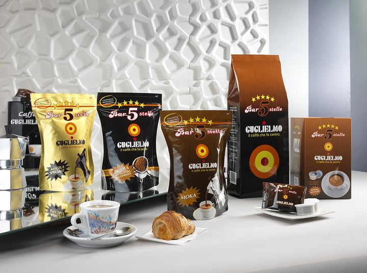 Caffè macinato 5 Stelle Espresso Bar portafiltro 250 g