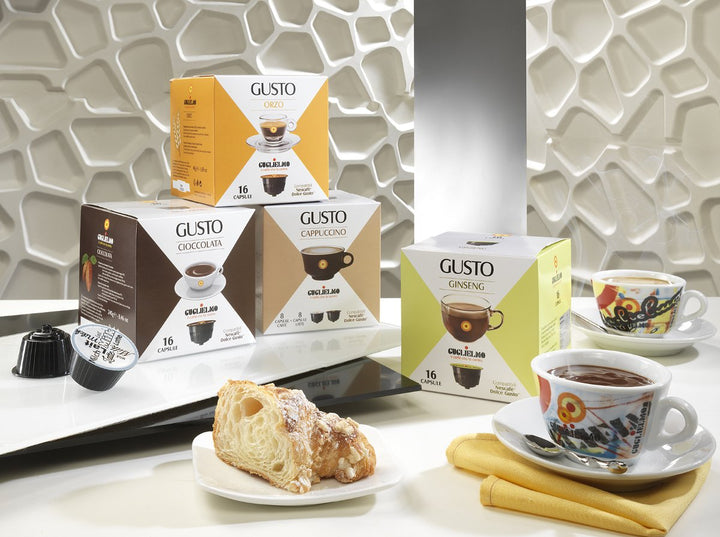 Caffè capsule compatibili Nescafé Dolce Gusto Crema 16 capsule