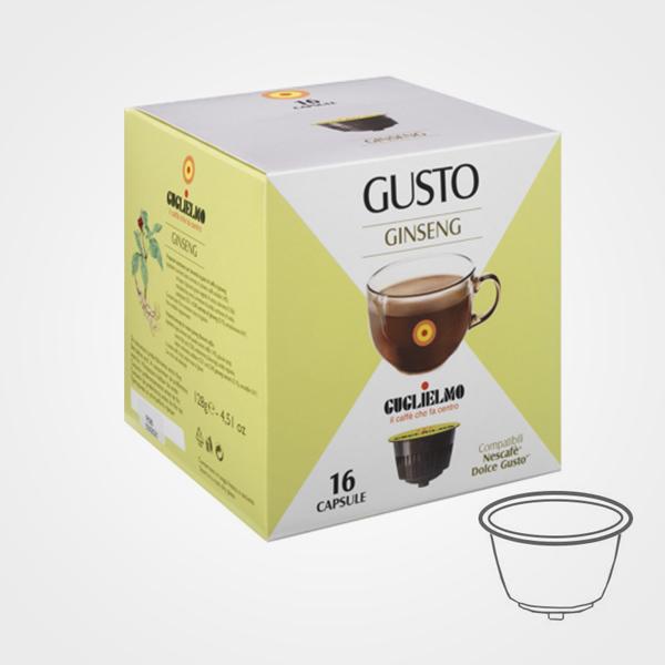 Capsules de café compatibles Nescafé Dolce Gusto Ginseng 16 capsules